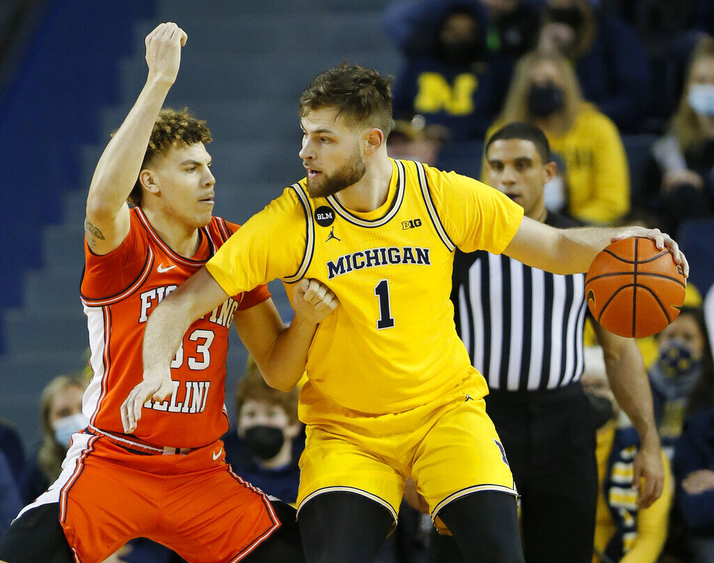 Illinois Michigan Basketball